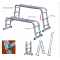 Алюминиевая телескопическая лестница длиной 4,1 м с системой мягкого закрытия EN131-6 ANSI Warenwet AS / NZS CAN3-Z11-M81